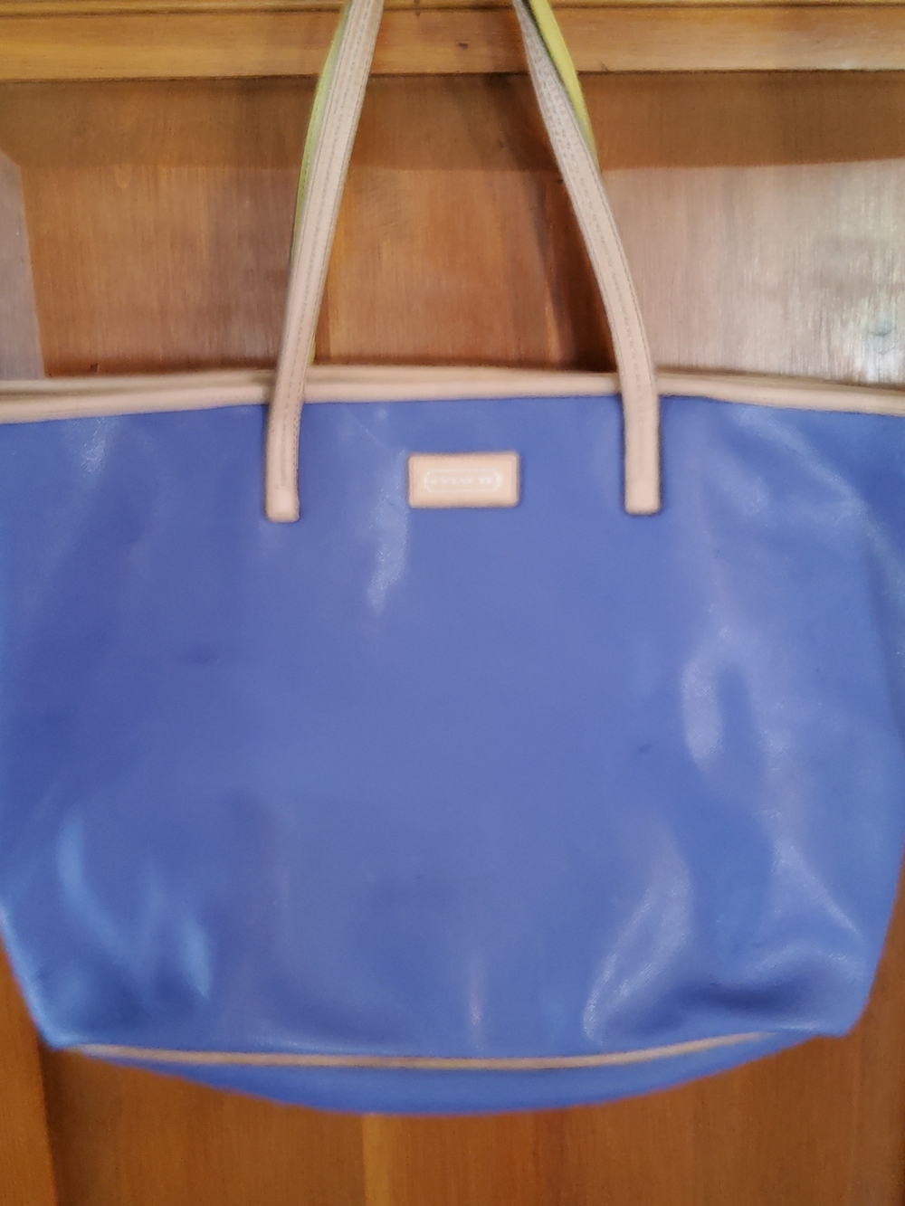 Coach Park Metro Tote GUC ~ Fair Partly Cloudy Condtion F24341